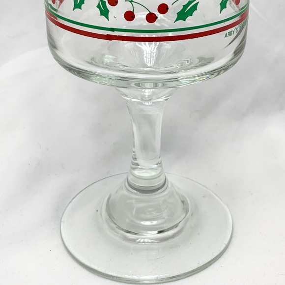 🎄Arby’s 1987 Christmas Glass cup collectible. - Picture 3 of 12